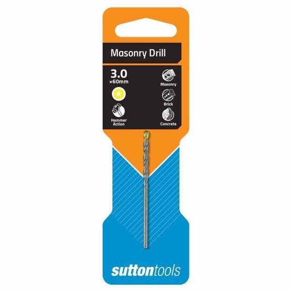 Sutton Tools Masonry Drill Bit Standard Fixing