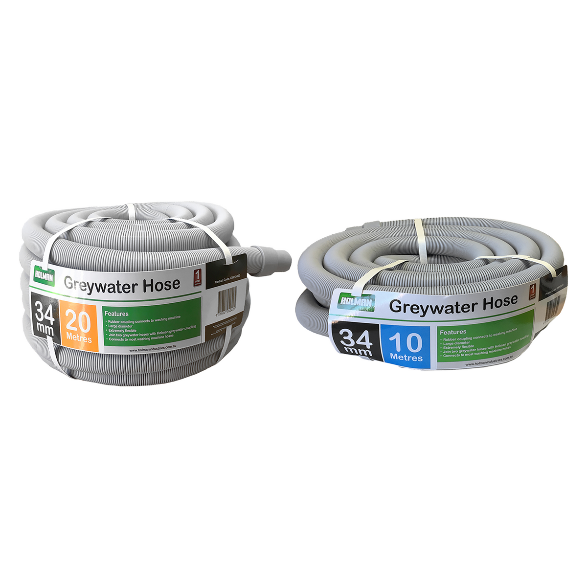 Holman Greywater Hose 34mm x 10m