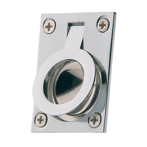 Gainsborough Square Flush Ring Pull SC #6600SCC