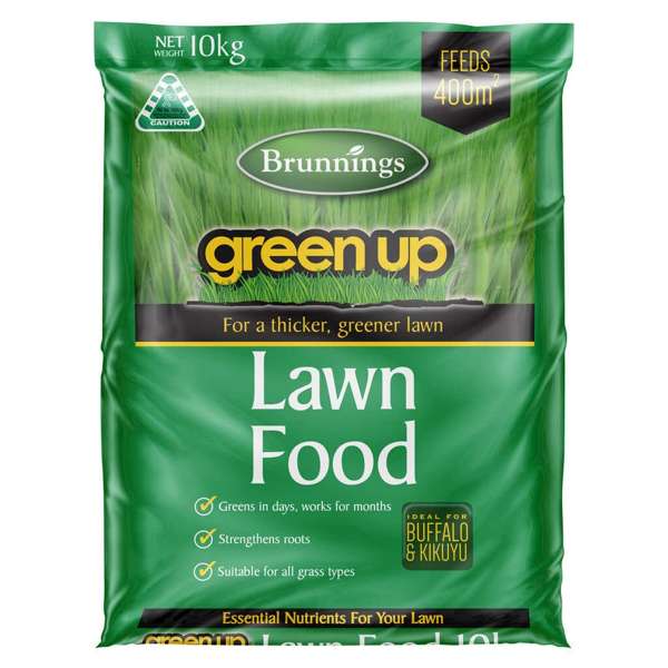 Brunnings Green Up Lawn Food 10kg