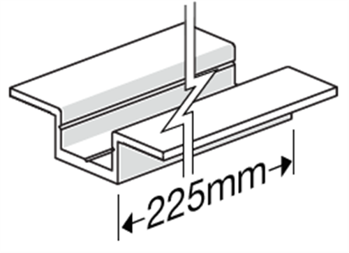 HardieDeck Double Wing Base Jointer Pk35 #306010