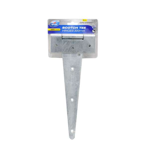 Zenith Tee Hinges 300mm (12") Heavy Duty (Scotch) Galv