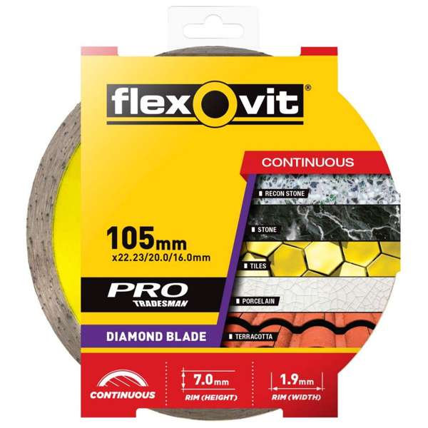 Flexovit Diamond Blade 105mm