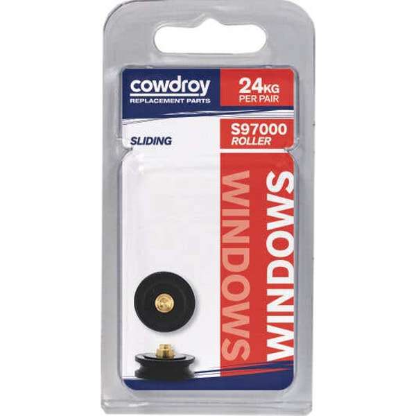 Cowdroy Concave Wheel & Axle 16mm - 2 Pack