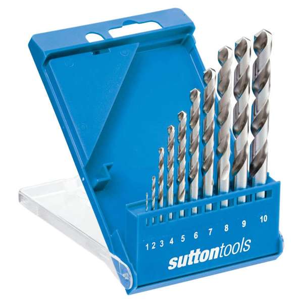 Sutton Tools Metric Viper Drill Bit Set - 10 Piece