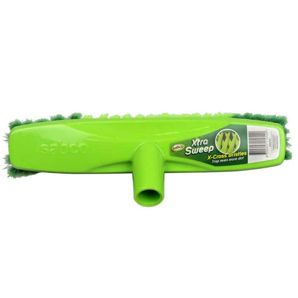 Sabco x tra Sweep Broom x -Cross Bristles