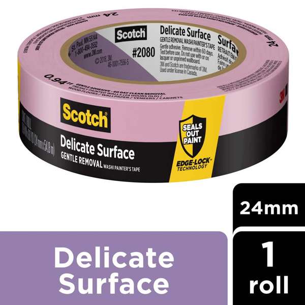 ScotchBlue Delicate Surface Masking Tape 24mm x 55m