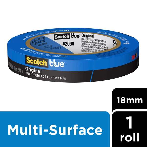 ScotchBlue Original Multi-Surface Painter’s Tape 18mm x 55m