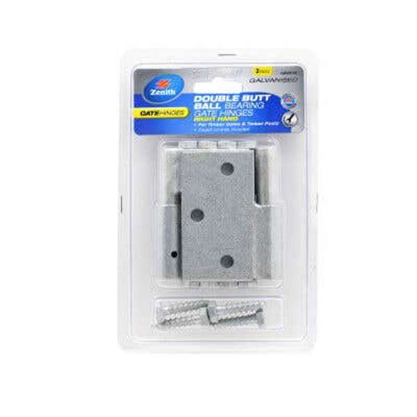 Zenith Ball Bearing Gate Hinge Timber Gate to Timber Post RH - 2 Pack
