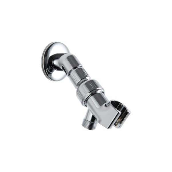 Interbath Raindrop Shower Arm Mount Chrome