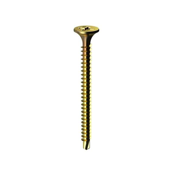Bremick Screw Metal Zinc Plated 6g x 45 - 50mm Pack
