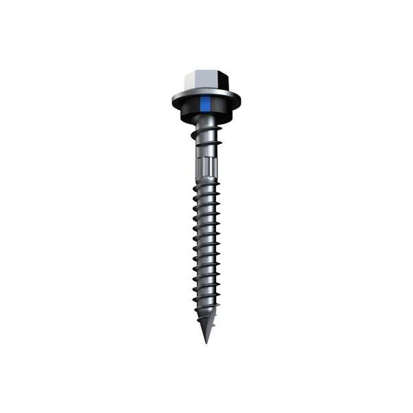 Bremick Screw Hex Head Type 17 Top Grip B8 with Seal 50mm Box of 100