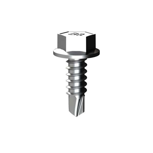 Bremick Screw Hex Metal 10g x 16 100 Pack