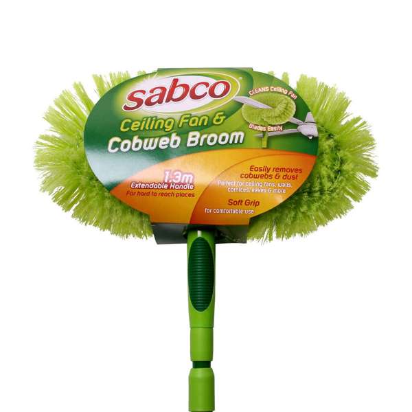 Sabco Ceiling Fan & Cobweb Broom