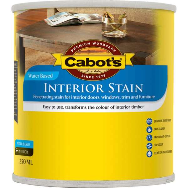 Cabot's Interior Stain Water Based Cedar 250ml