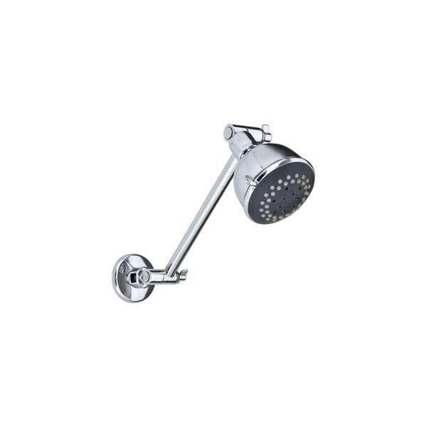 Interbath Raindrop Hi-Lo Shower Head 4 Function Chrome