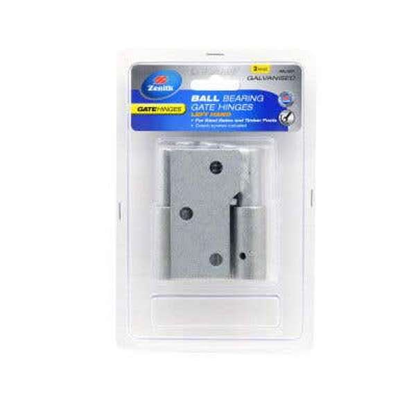 Zenith Ball Bearing Gate Hinge Steel Gate to Timber Post LH - 2 Pack