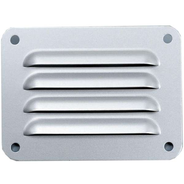 Haron Aluminium Pressed Vent Silver 100 x 75mm
