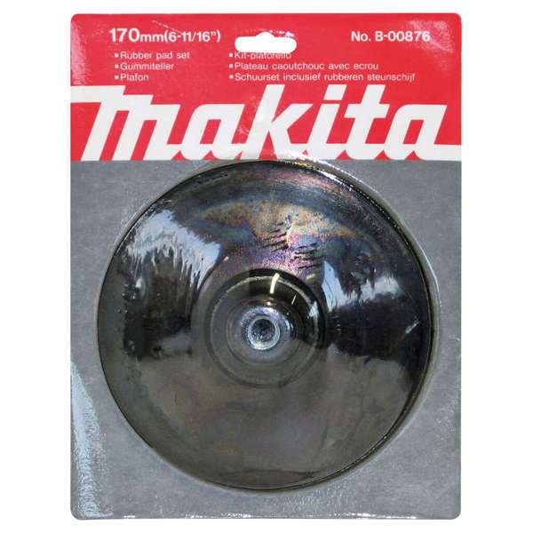 Makita Rubber Pad & Locknut 170mm B-00876