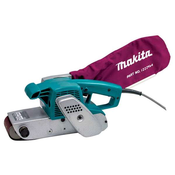 Makita 850W Belt Sander with Dust Bag 76mm 9924DB