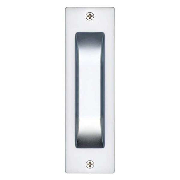 Gainsborough Rectangular Flush Pull Satin Chrome