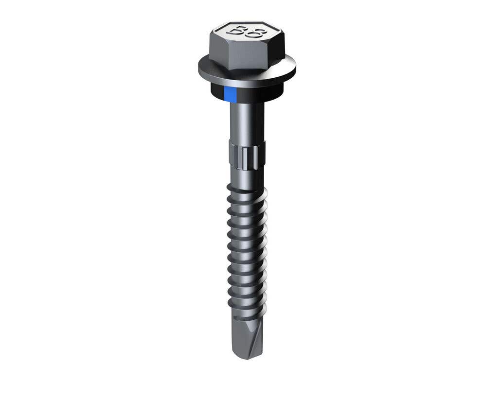 Bremick Screw Hex Head Metal B8 with Seal 12G x 65mm 50 Pack