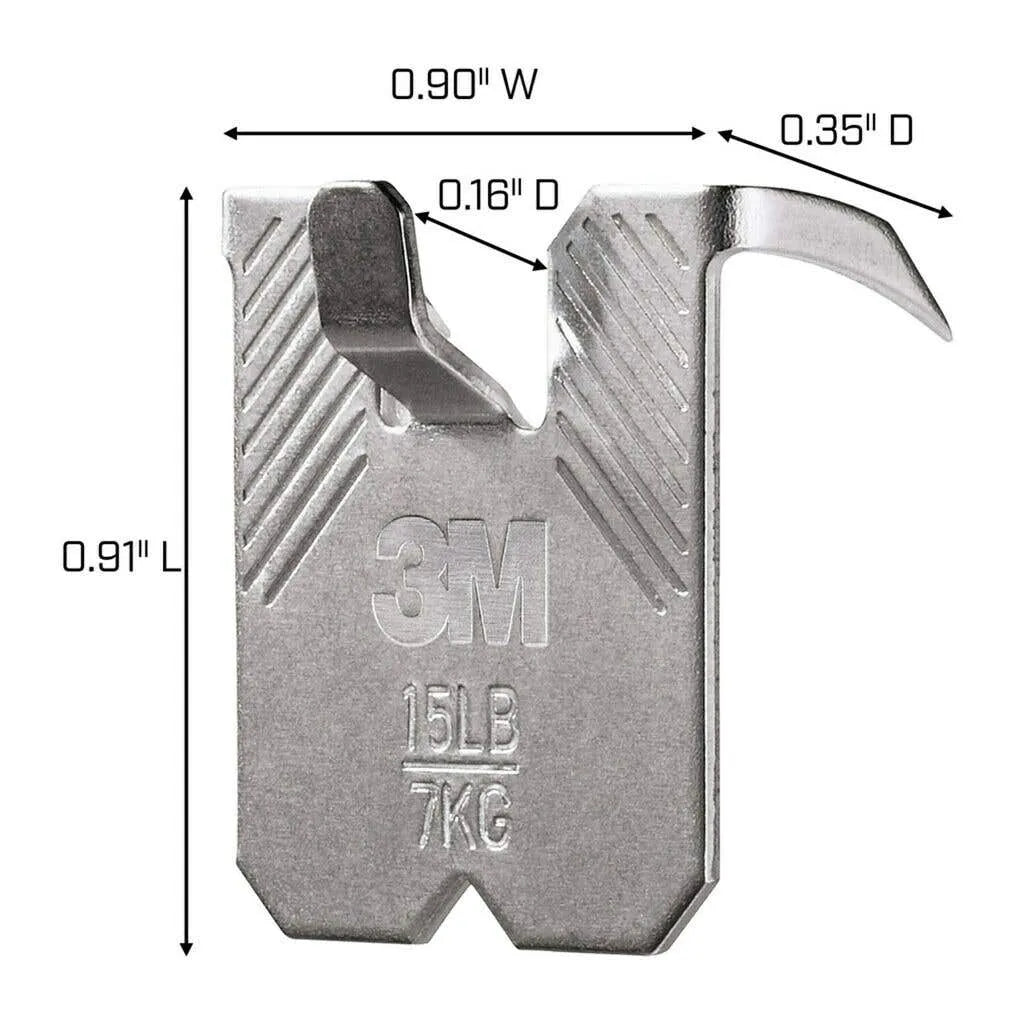 3M Claw Drywall Picture 5 Hanger with Temporary Spot Marker 7kg