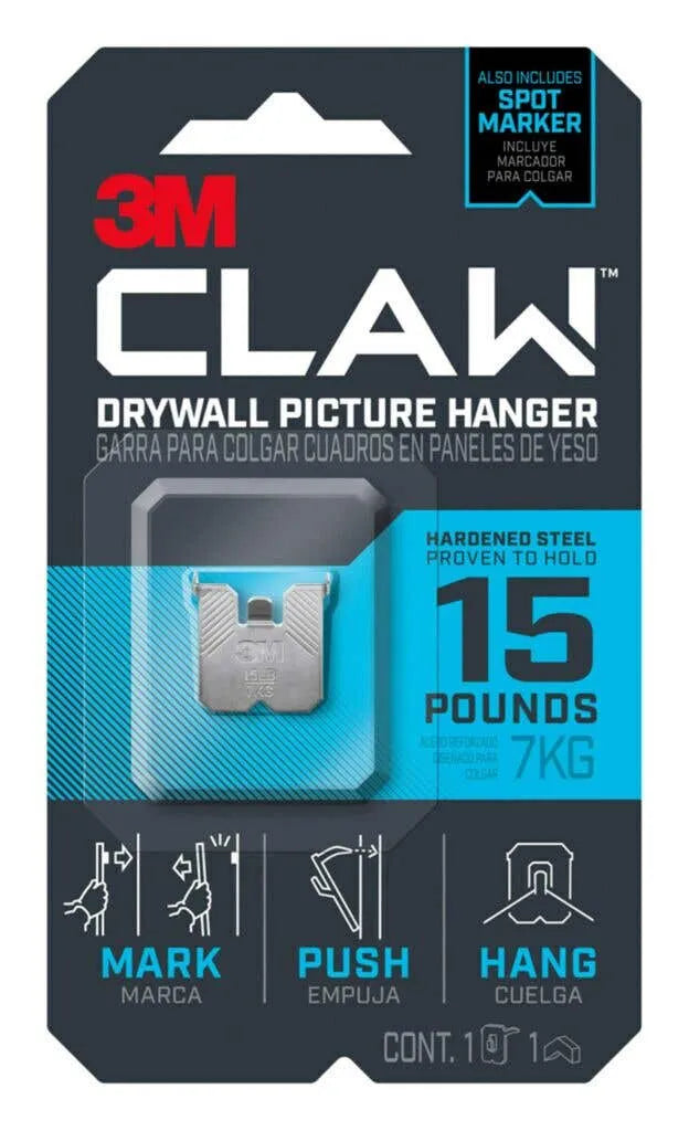 3M Claw Picture Hanger 1 Hgr/Mkr 7kg