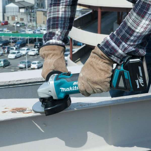 Makita 18V Brushless Slide Switch Angle Grinder Skin 125mm DGA504Z