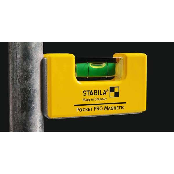 Stabila Level Pocket Pro Magnetic with Clip