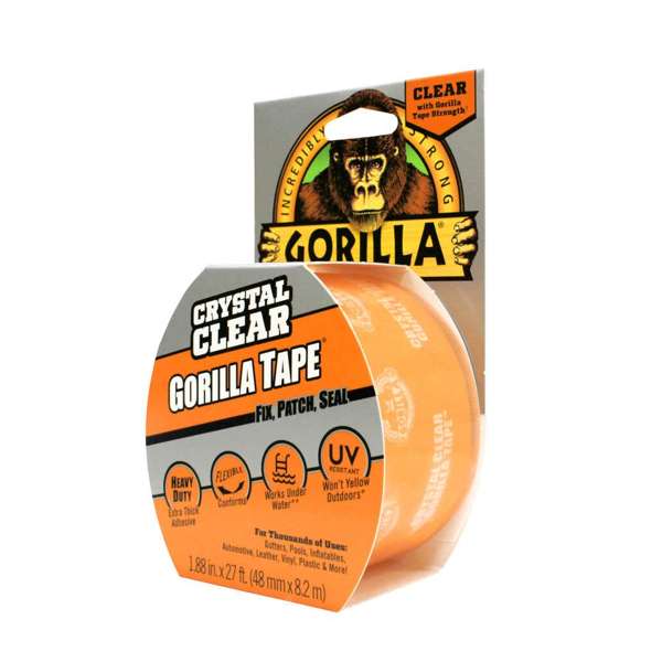 Gorilla Crystal Clear Tape 48mm x 8m