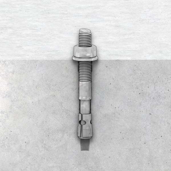 Ramset Trubolt Galv M12 x 100mm (each)