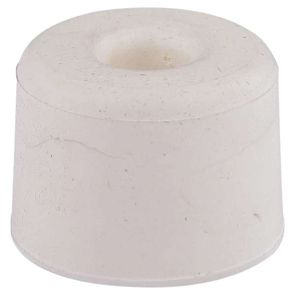 Trio Rubber Doorstop White 29mm