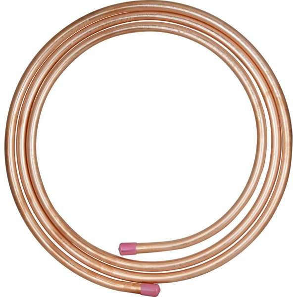 Brasshards Copper Tube Type B Annealed 1/2" x 3m