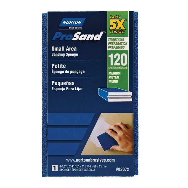 Norton ProSand Sanding Sponge 120 Grit