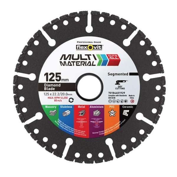 Flexovit Multi Material Diamond Blade 125mm