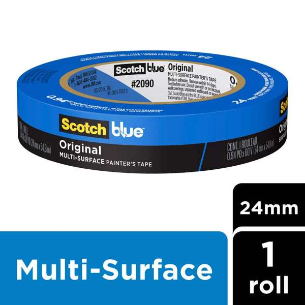 ScotchBlue Original Multi-Surface Masking Tape 24mm x 55m