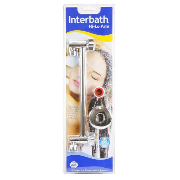 Interbath Raindrop Shower Arm