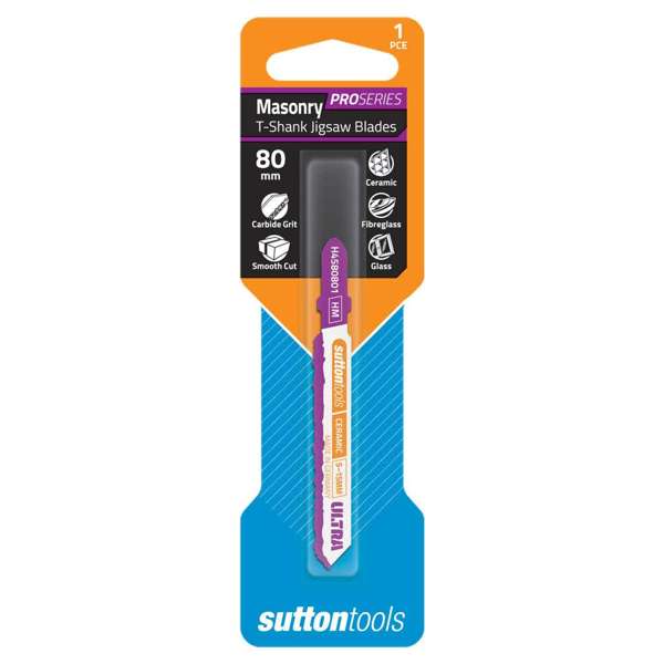Sutton Tools T-Shank Jigsaw Blade Carbide Grit Ultra 100mm