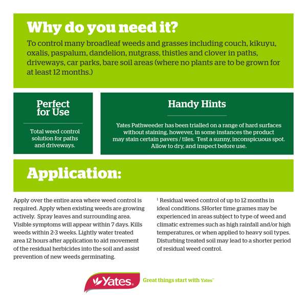 Yates 3L Ready to Use Path Weeder