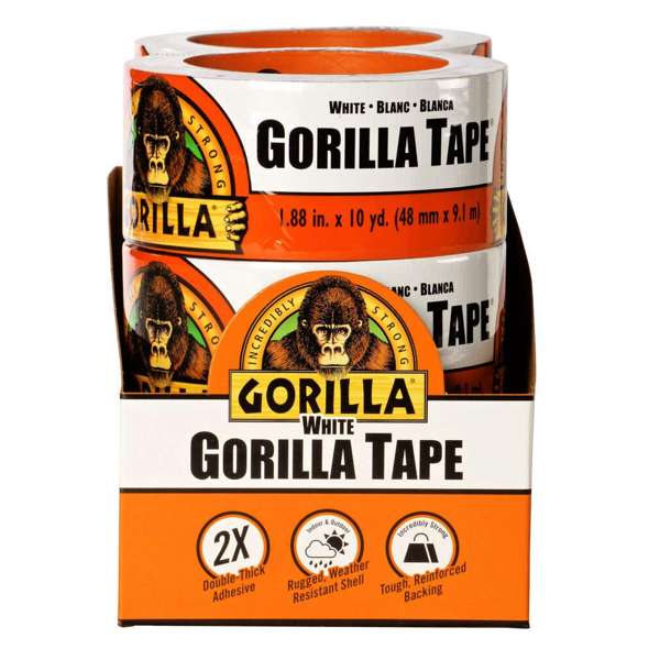 Gorilla Tape White 9.14m