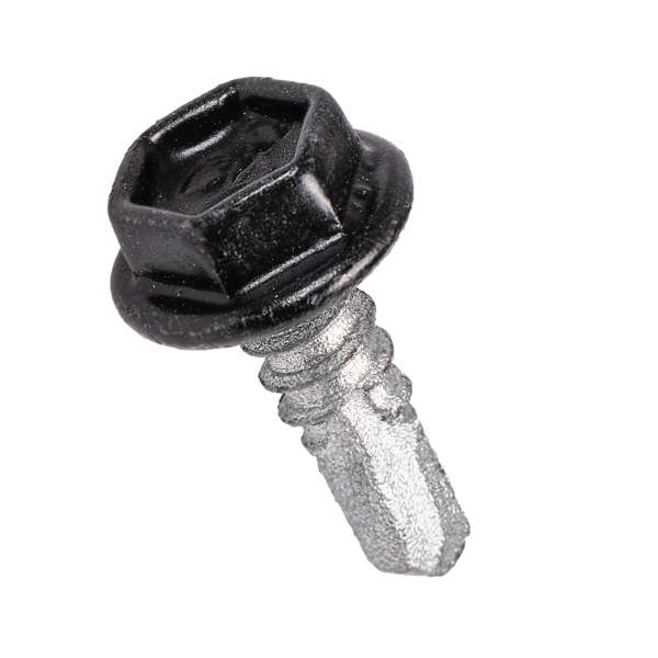 Buildex 10G x 16mm Night Sky Hex Head Metal Tek Screws - 500 Box