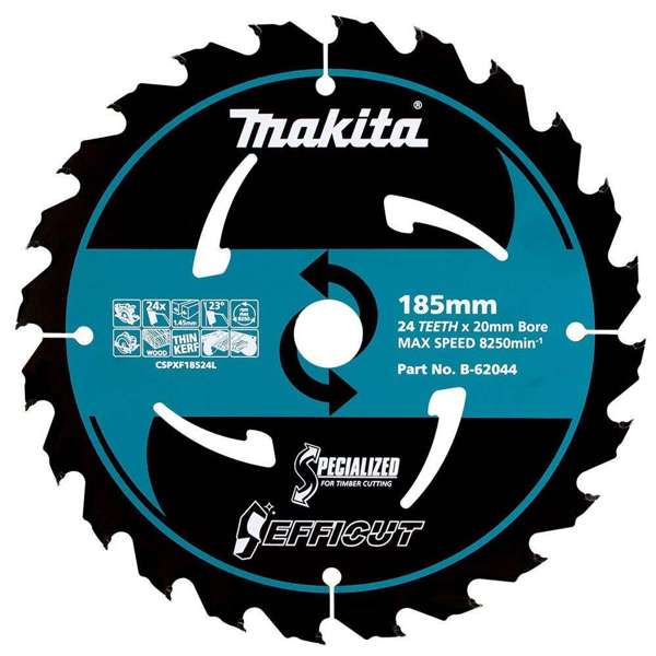 Makita Efficut Timber Circular Saw Blade B-62044