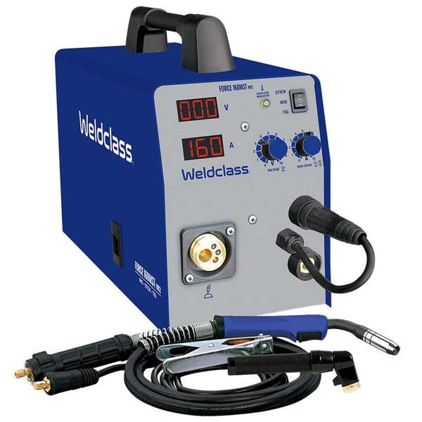 WeldForce 160mST 160A MIG Stick & TIG Welder