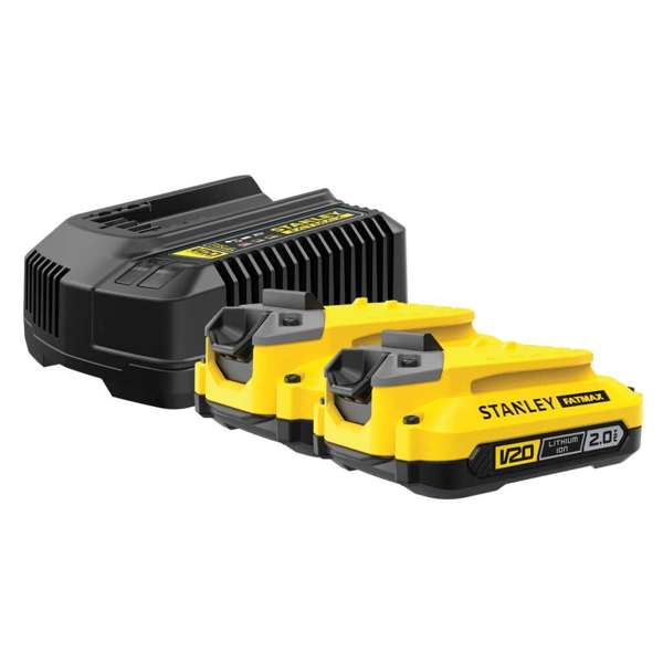 Stanley FatMax V20 2.0Ah Starter Kit SFMCB12D2- x E