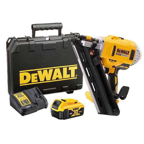 DeWalt 18V XR Framing Nailer Kit DCN692P1- x E