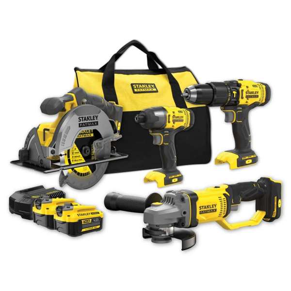 Stanley FatMax V20 18V Combo Kit - 4 Piece SFMCK469m2- x E