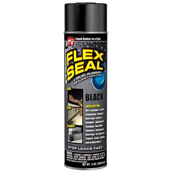 Flex Seal Spray Can Black 396g