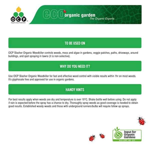 OCP Slasher Organic Weedkiller Ready to Use 3L