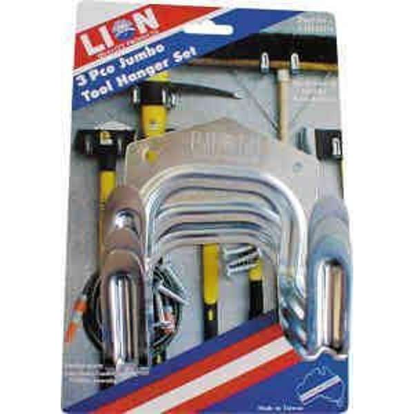 Lion Tool Hanger Jumbo 3Pce